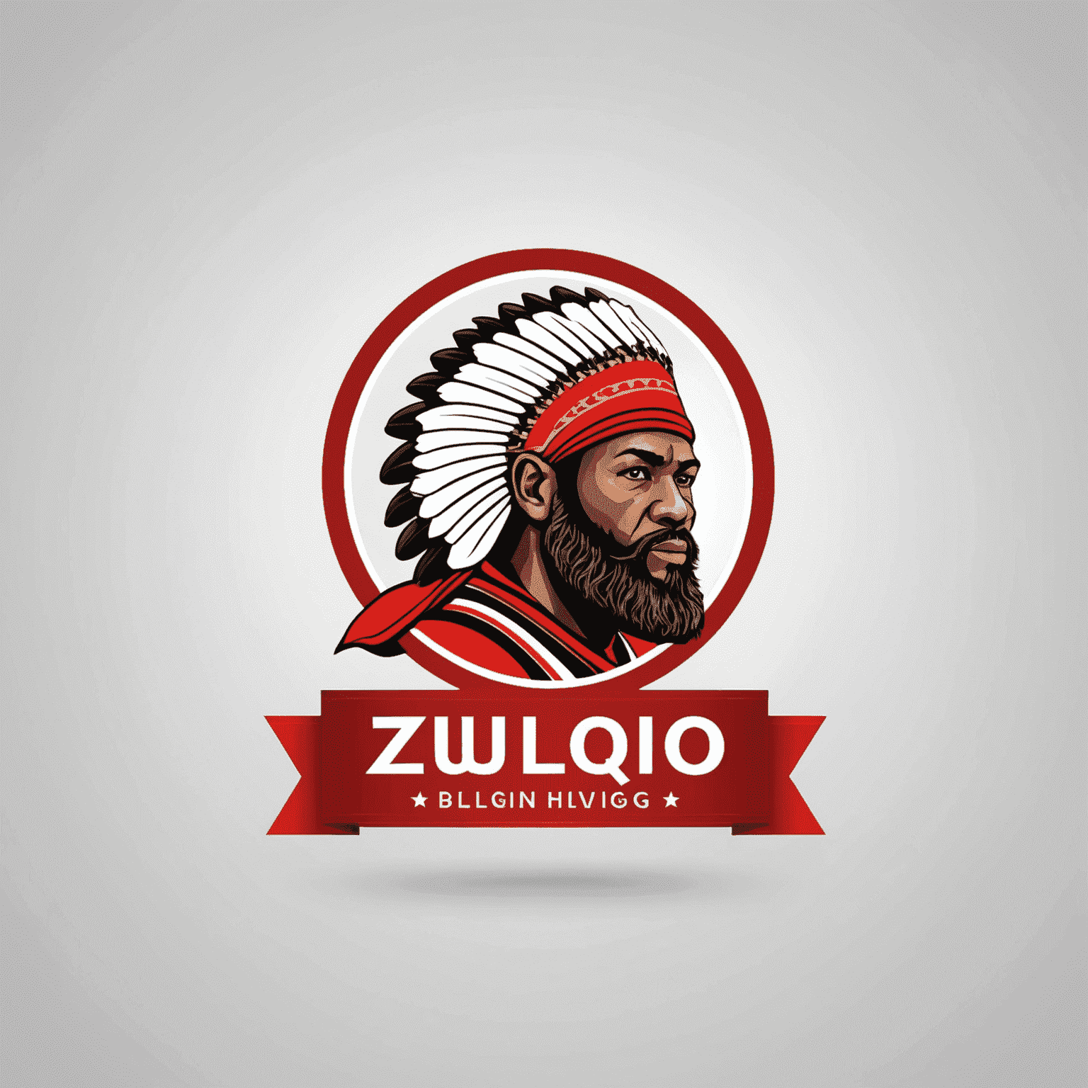 zuluiq logo in red and white colors