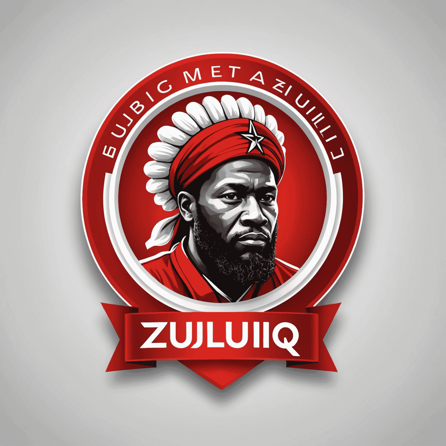 zuluiq logo in red and white colors