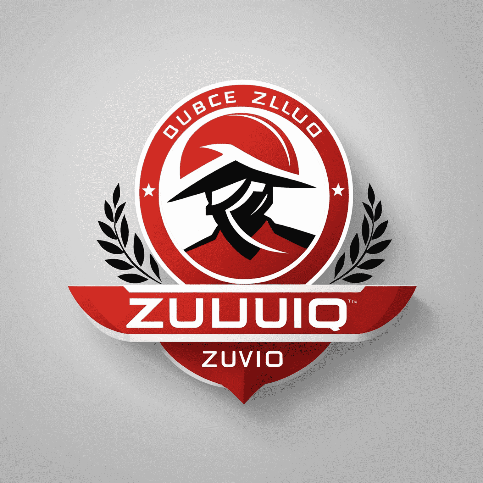 zuluiq logo in red and white colors